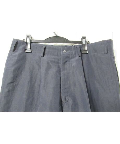 Y’s for men yohji yamamoto シンプルテーパードパンツ 紺 （MB-P10-104）