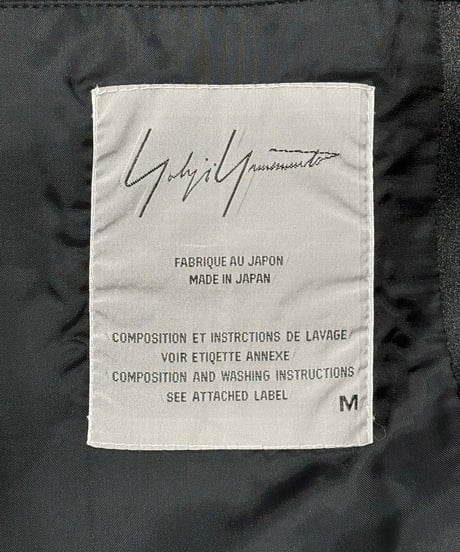 1995AW yohji yamamoto pour homme vintage フーテッドスタッフコート（HK-C77-989）