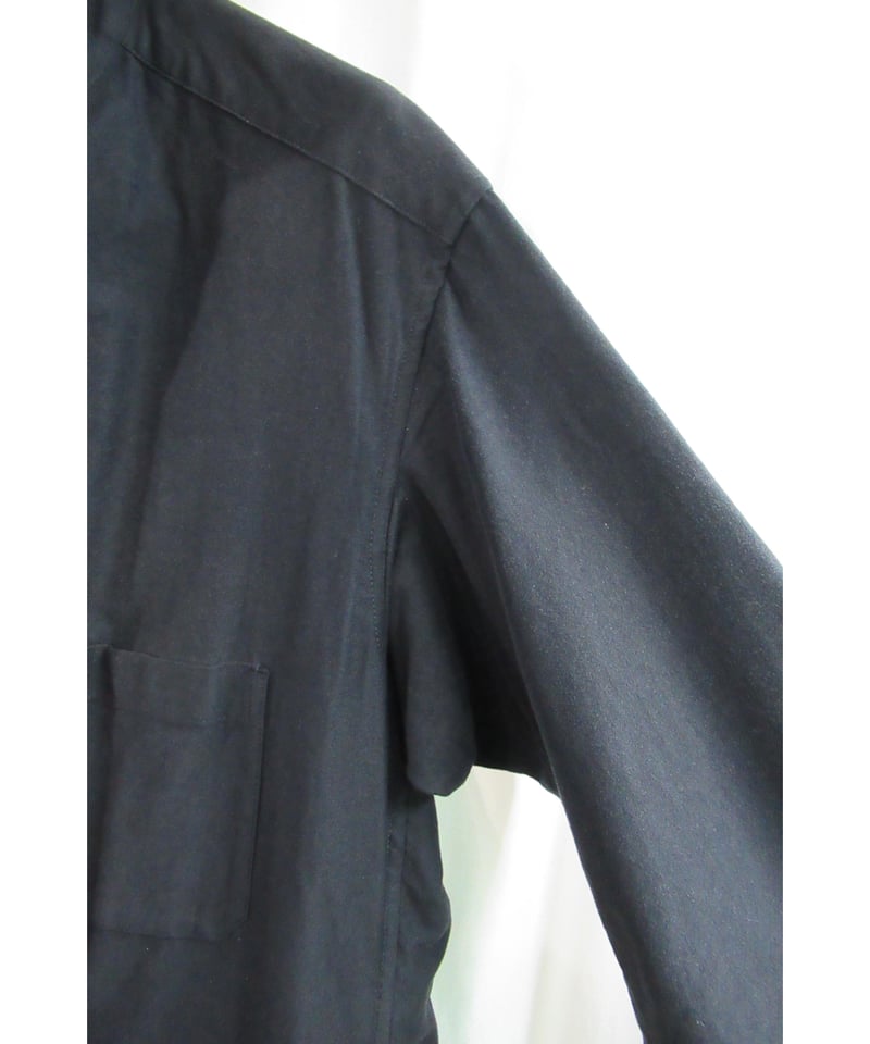 17ss yohji yamamoto pour homme スタンドカラーロングブラウス H 17ss yohji yamamoto pour homme スタンドカラーロングブラウス H