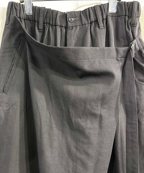 2017AW yohji yamamoto pour homme ラップパンツ（HK-P24-100）