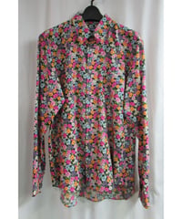 AD2002 JUNYA WATANABE COMME des GARCONS MAN 花柄プリントデザインブラウス WG-B033