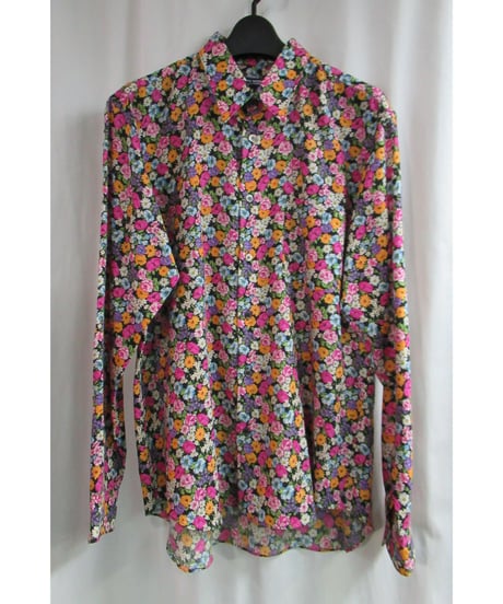 AD2002 JUNYA WATANABE COMME des GARCONS MAN 花柄プリントデザインブラウス WG-B033
