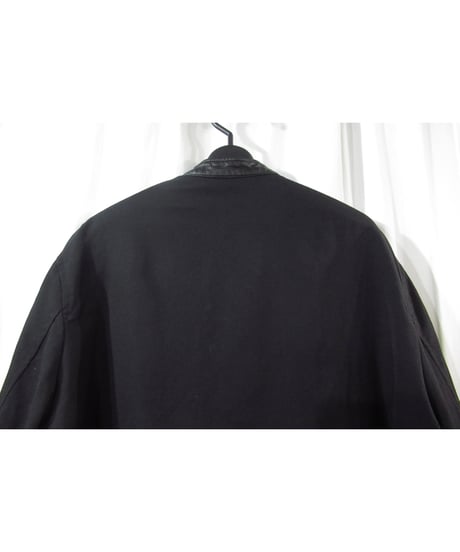Y’s for men yohji yamamoto レザー切替え スタンドカラーブルゾン（ML-Y03-100）