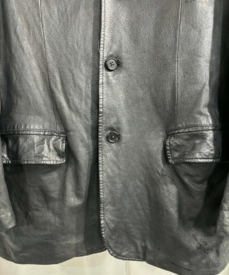 Y's for men 赤タグ yohji yamamoto レザージャケット（MT-J51-701）
