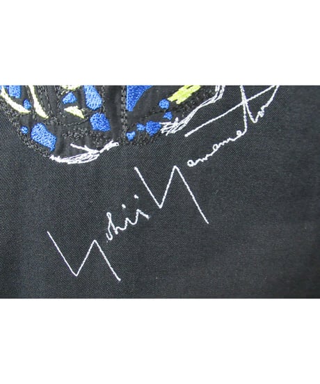 レア 21aw yohji yamamoto pour homme バック刺繍デザインジャケット（HX-J49-130）
