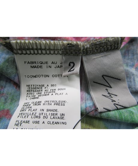 11ss yohji yamamoto femme プリントスカート（FO-T71-655）