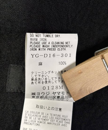 新品 Y's yohji yamamoto デザインワンピース（YG-D16-301）