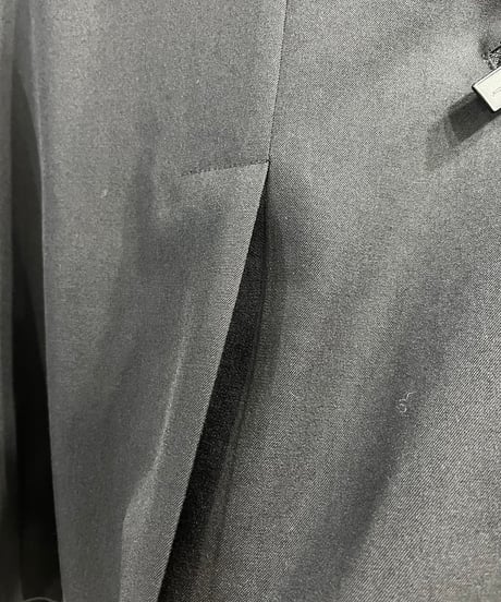 2021AW yohji yamamoto pour homme 右脇ファスナー開きジャケット（HX-J13-100）