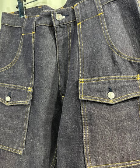 2002SS yohji yamamoto pour homme デザインデニム（HE-P05-077）