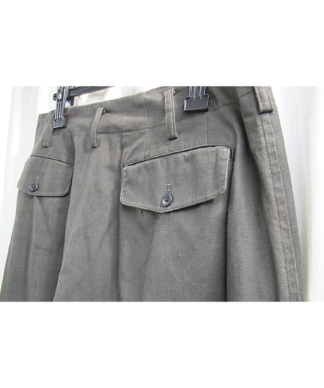 18ss yohji yamamoto pour homme バイカラー バルーンパンツ（HW-P09-801）