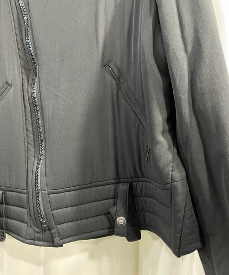 2002AW yohji yamamoto femme シルク ライダースジャケット（FM-J26-406）