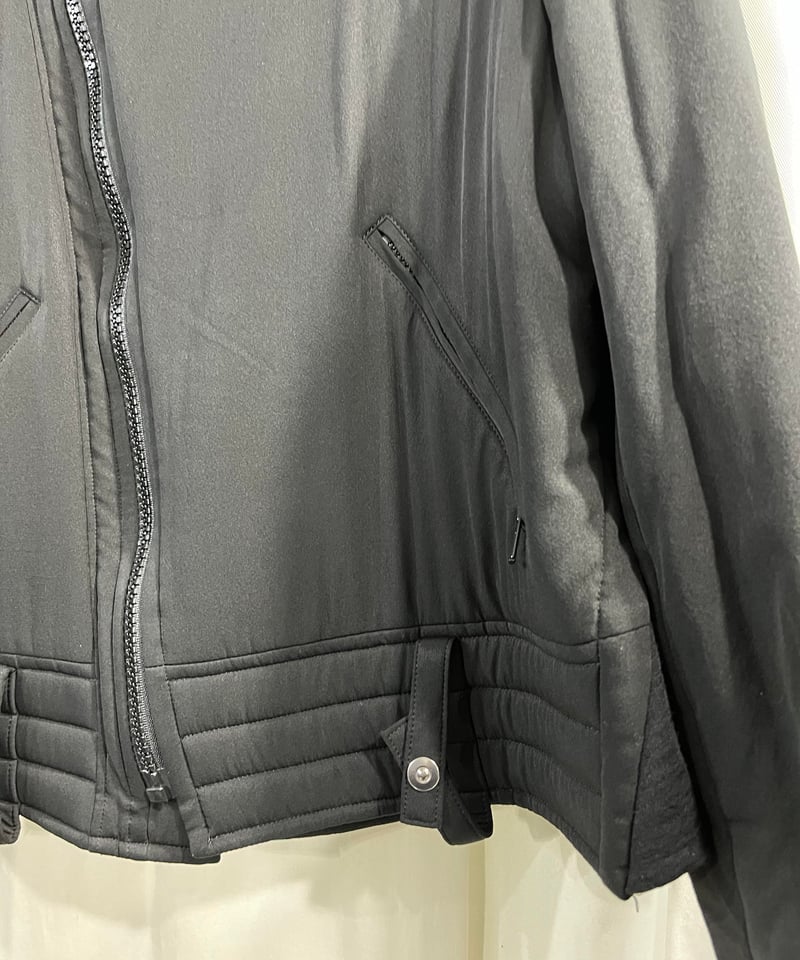 2002AW yohji yamamoto femme シルク ライダースジャケット(FM-J 2002AW yohji yamamoto femme シルク ライダースジャケット(FM-J