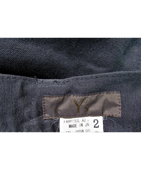 Y's for men yohji yamamoto 黒 ミリタリーデザインパンツ MB-P09-001