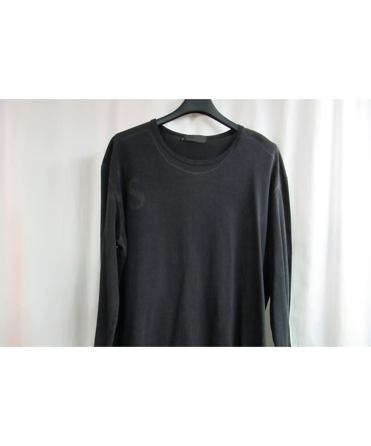 Y's for men Tシャツ・カットソー 黒 2200625Y0029 Y's for men yohji yamamoto 黒 ロゴプリントカットソー MX-T96