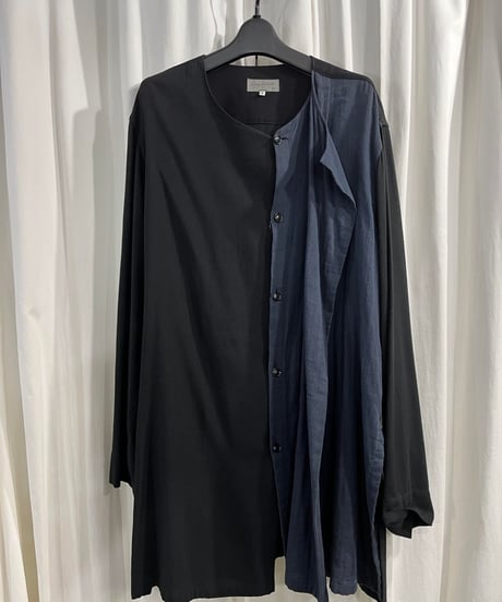 2017SS yohji yamamoto pour homme デザインブラウス（HD-B25-808）