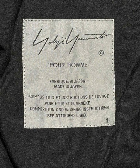 2017SS yohji yamamoto pour homme レーヨンドレス（HD-D05-213）