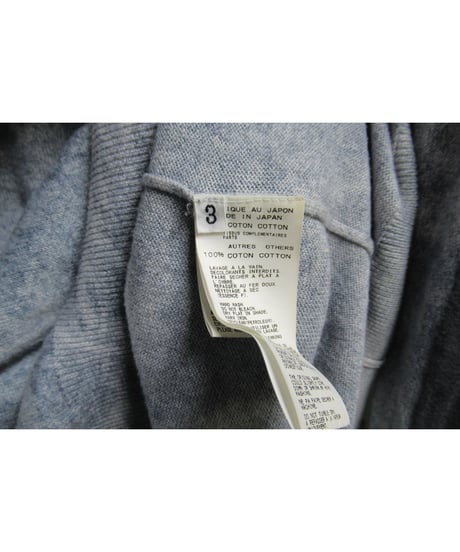 13ss yohji yamamoto pour homme 変形デザインロングニット HX-K03-079