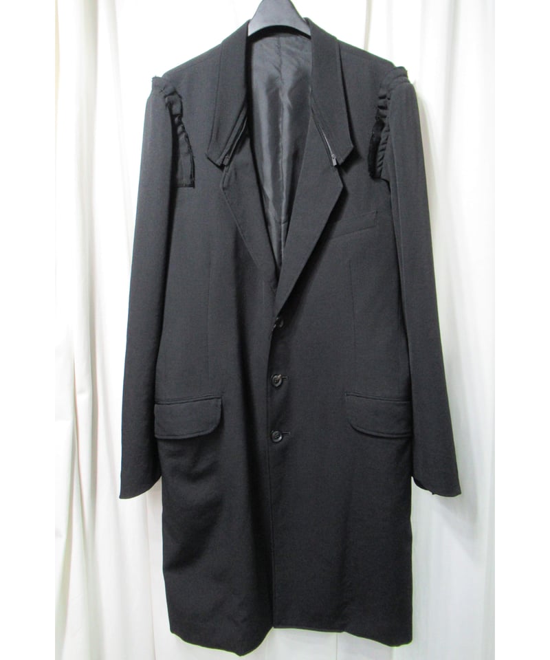 2018aw yohji yamamoto POUR HOMME デザインロングジャケット(H...