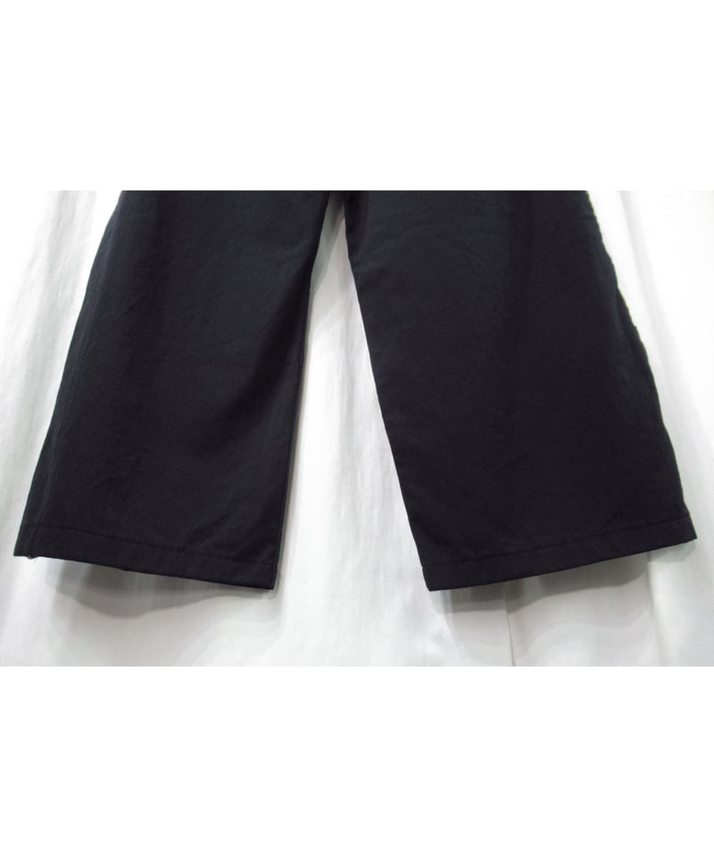 Y's for men yohji yamamoto 紺 サイドデザイン テパードパンツ Y's for men yohji yamamoto 紺 サイドデザイン テパードパンツ
