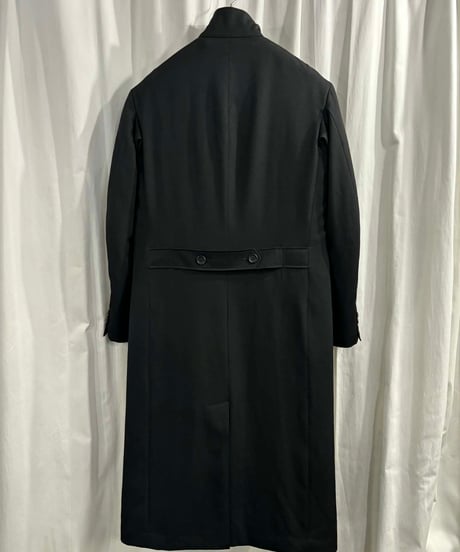 新品 2025AW yohji yamamoto pour homme ライナー付きスタンドカラーロングジャケット（HL-J12-835）