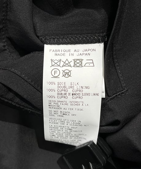 2022SS yohji yamamoto pour homme ダリア柄シルクロングジャケット（HG-J19-409）