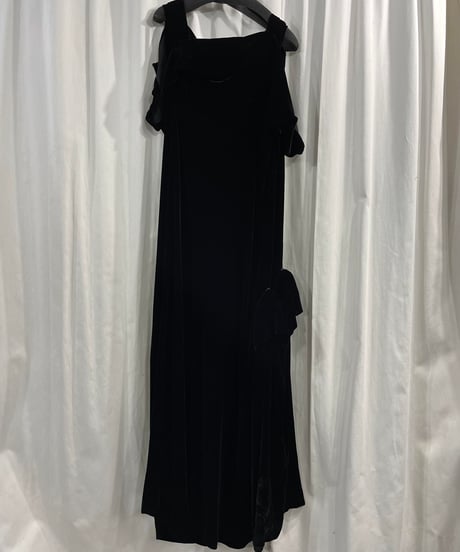 2005AW yohji yamamoto femme ベロアサロペット（FN-D26-295）
