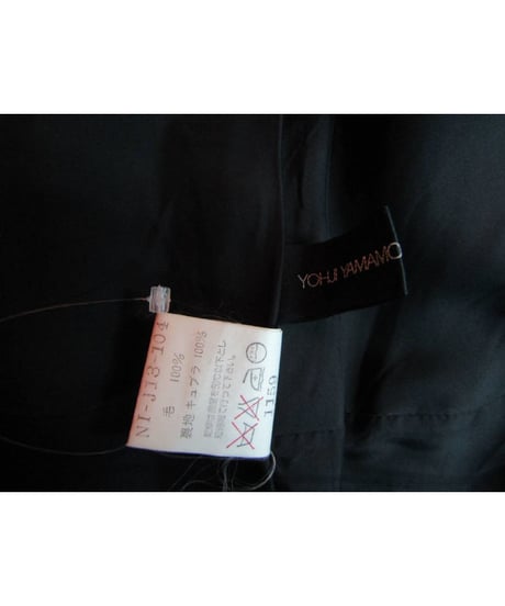 yohji yamamoto +noir 切替デザインシャツジャケット NI-J13-104