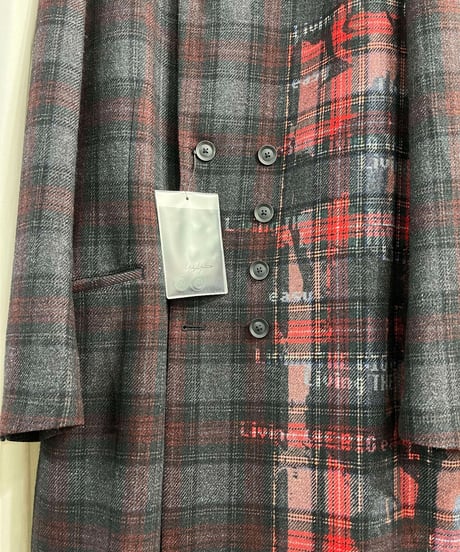 2020AW yohji yamamoto pour homme 肩章付きロングジャケット（HR-J39-128）