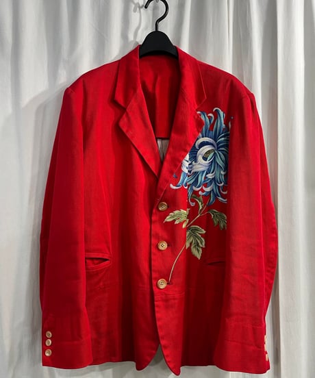 SAMPLE 1996SS yohji yamamoto pour homme 花と少年 ジャケット（H-J-101xxx）