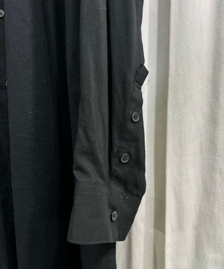 BLACK Scandal yohji yamamoto 2枚襟ロングブラウス（HV-B24-805）