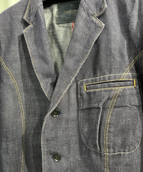 2002SS yohji yamamoto pour homme デニムジャケット（HE-J42-077）