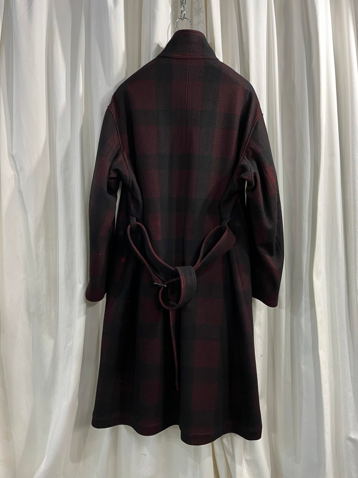 2020AW yohji yamamoto pour homme 女優・漢字柄スタンドカラーコ