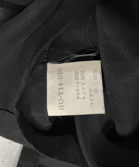 1992SS yohji yamamoto pour homme リバーシブルシルク刺繡ブルゾン（HO-Y14-836）