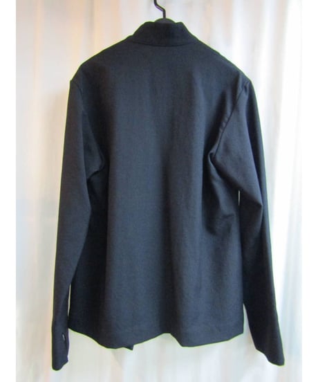 Y's bis LIMI yohji yamamoto マオカラーボタンレスシンプルジャケット BT-J11-101