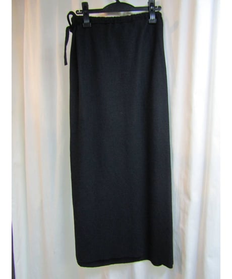 Y's yohji yamamoto 巻きスカート風デザインロングスカート YN-S16-956