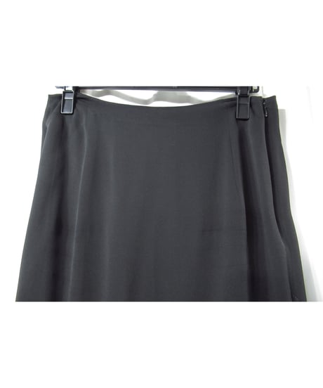 12ss yohji yamamoto femme バックデザイン シルクスカート（FB-S05-400）