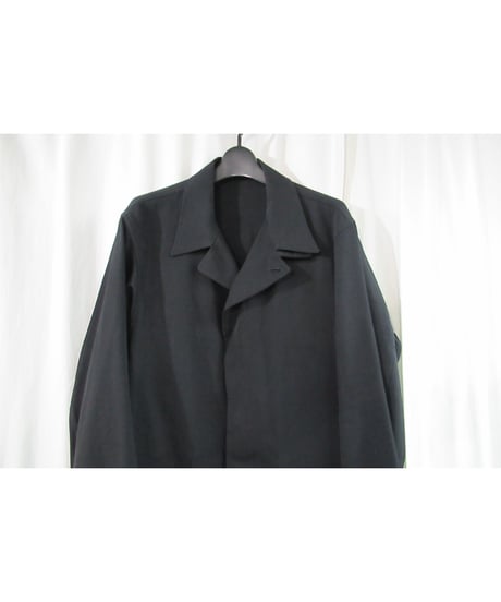 19ss yohji yamamoto pour homme フライフロント シンプルブルゾン size 2 HH-Y03-100