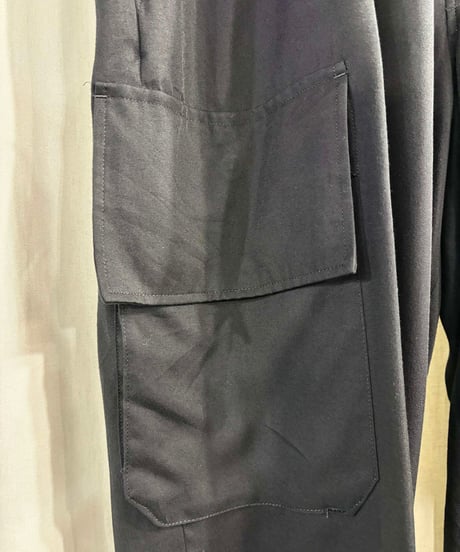 2021SS REGULATION yohji yamamoto MEN テンセル フラップポケットパンツ（HD-P04-240）