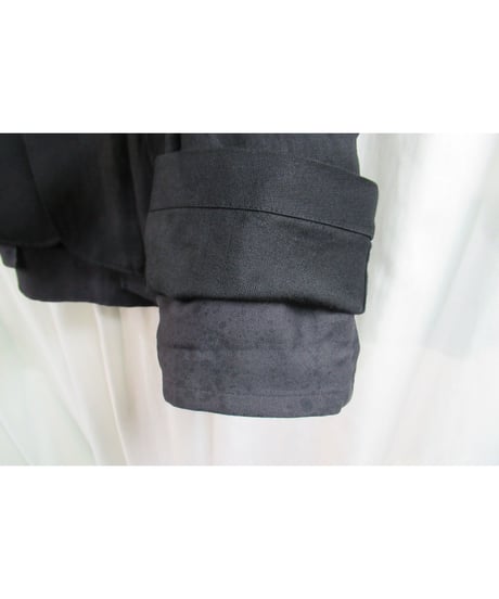 14ss yohji yamamoto pour homme  黒 レイヤードデザインジャケット HG-J19-802