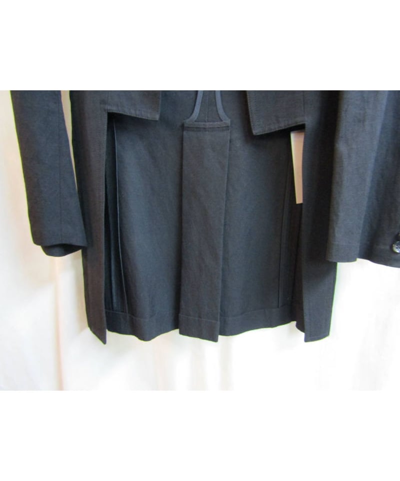 Y's yohji yamamoto 襟デザイン燕尾ジャケット YT-J04-213 | LA Y's yohji yamamoto 襟デザイン燕尾ジャケット YT-J04-213 | LA