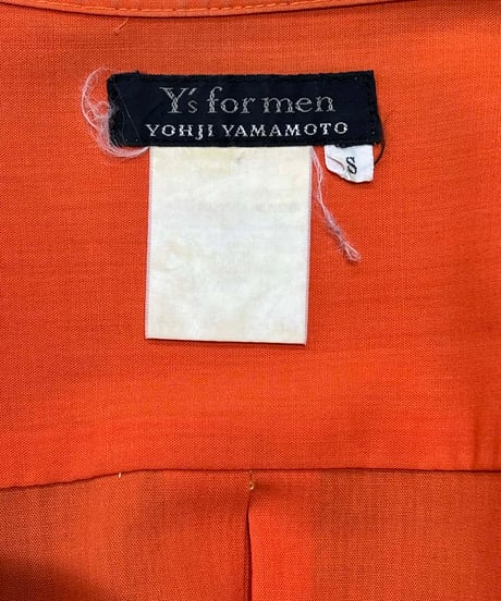 1990's Y's for men yohji yamamoto vintage 開襟シャツ（M-B-261xxx）