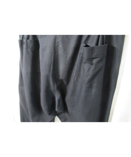 17ss yohji yamamoto POUR HOMME タック入り ワイドデザインパンツ（HD-P20-017）