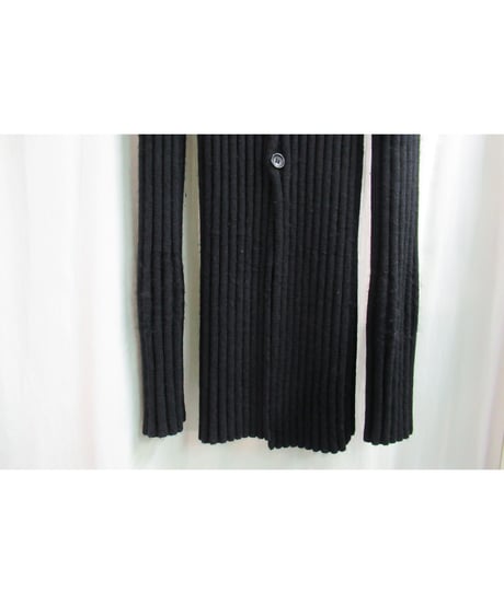 95aw yohji yamamoto femme vintage リブニットカーディガン FE-K28-191