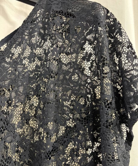 AD1992 COMME des GARCONS レース半袖ワンピース（GO-05034S）