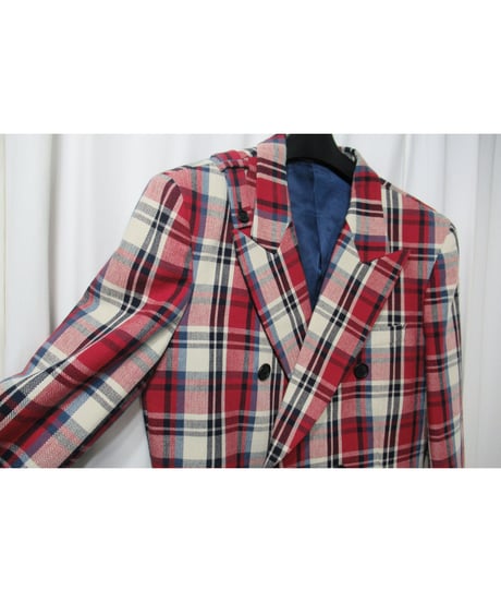 13aw yohji yamamoto pour homme チェックデザインセットアップ（HQ-J38-021/HQ-P26-021）