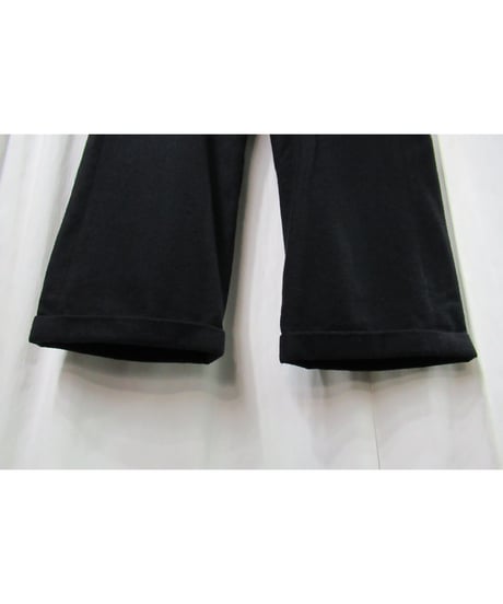 12aw yohji yamamoto pour homme バックフラップポケットデザイン ストレートパンツ（HD-P26-103）
