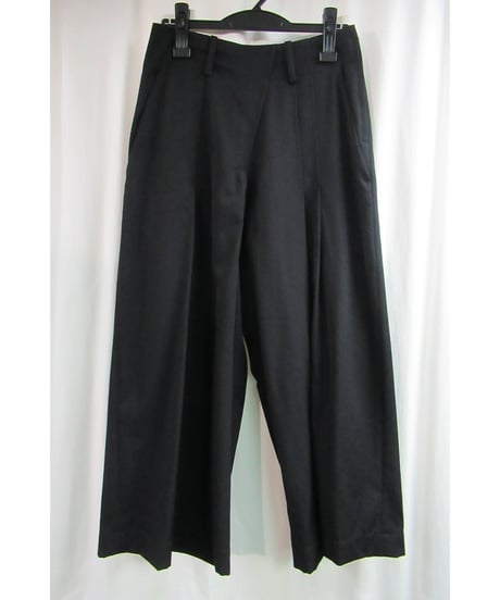 Y’s yohji yamamoto プリーツデザインワイドパンツ YP-P07-100