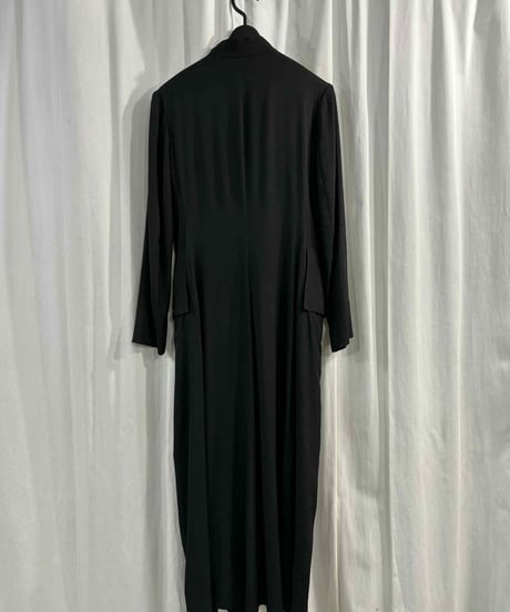 yohji yamamoto +NOIR シルクデザインワンピース（NE-D03-400）