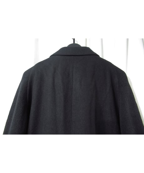 96aw yohji yamamoto pour homme vintage 脱色期 袖ニット切り替えデザインジャケット（HG-J57-154）