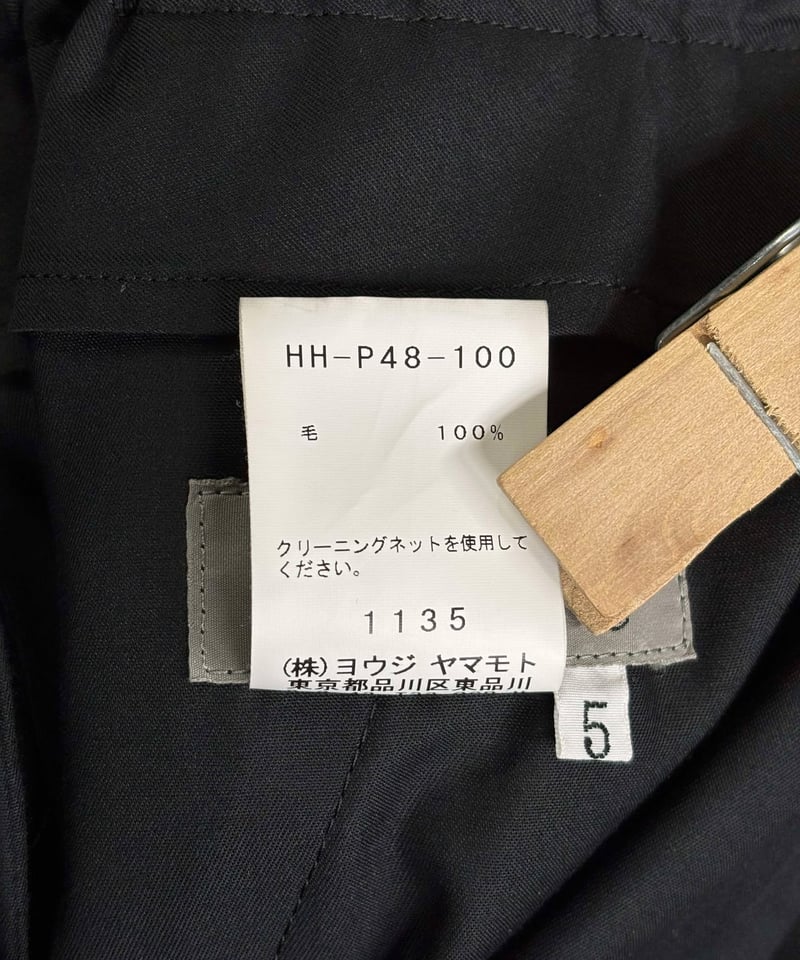 2019SS yohji yamamoto pour homme カラスパンツ(HH-P48- 2019SS yohji yamamoto pour homme カラスパンツ(HH-P48-